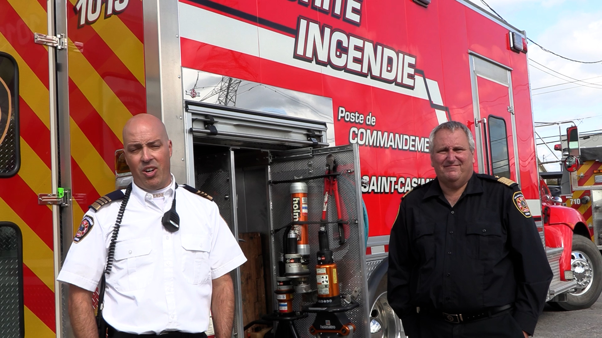 Porte ouverte à la caserne de Saint-Marc-des-Carrières : un vent de modernité pour les services d’urgence