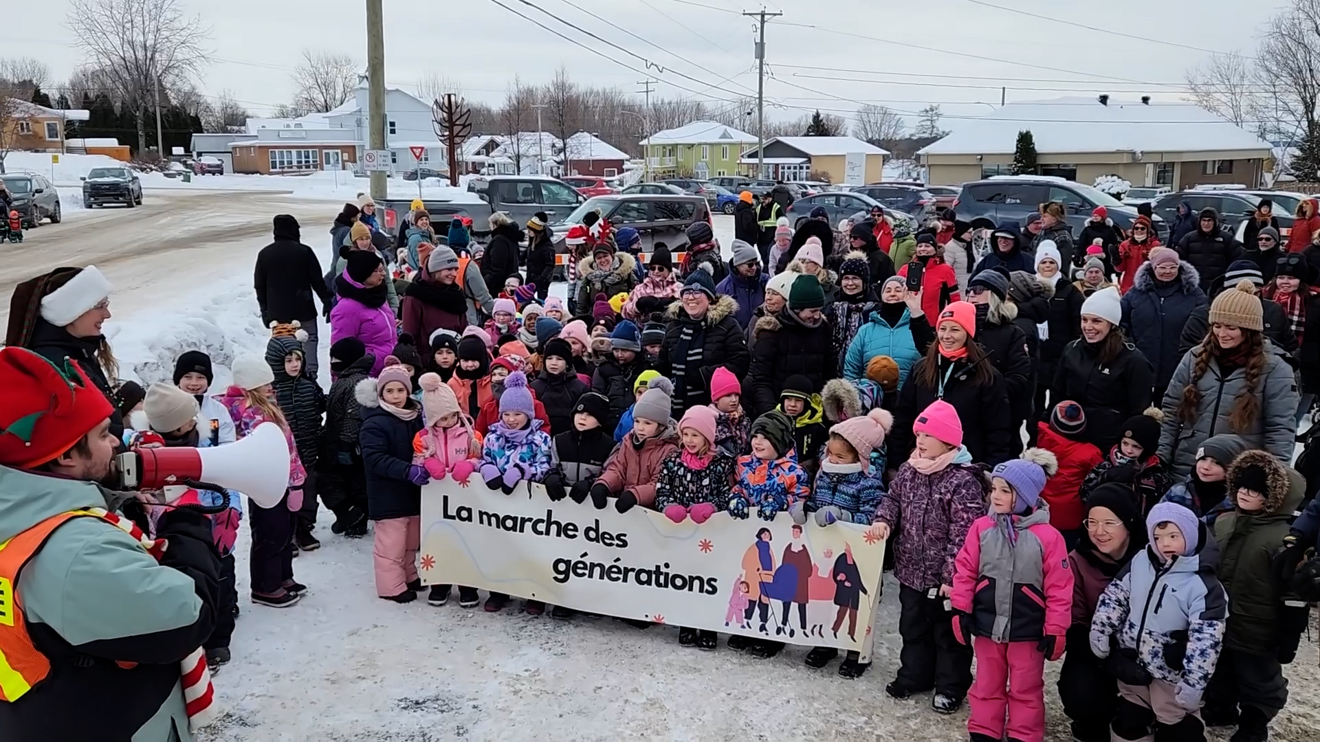 La Marche des générations : un moment de solidarité intergénérationnelle à Portneuf